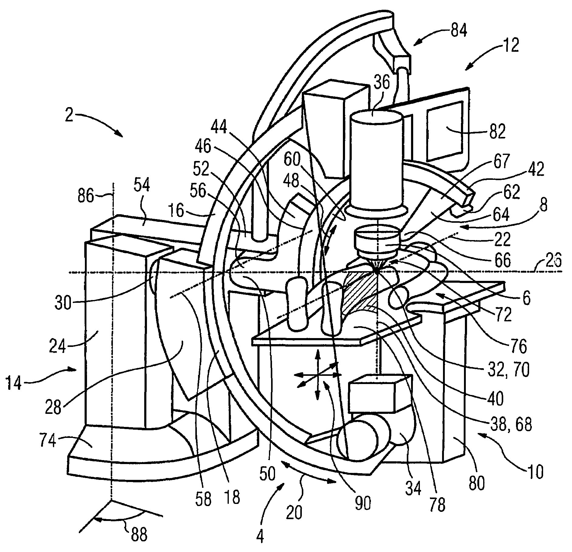 Image-assisted shockwave therapy installation