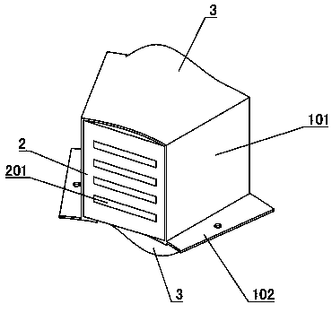 Telescopic robot capable of adapting to variable cross sections