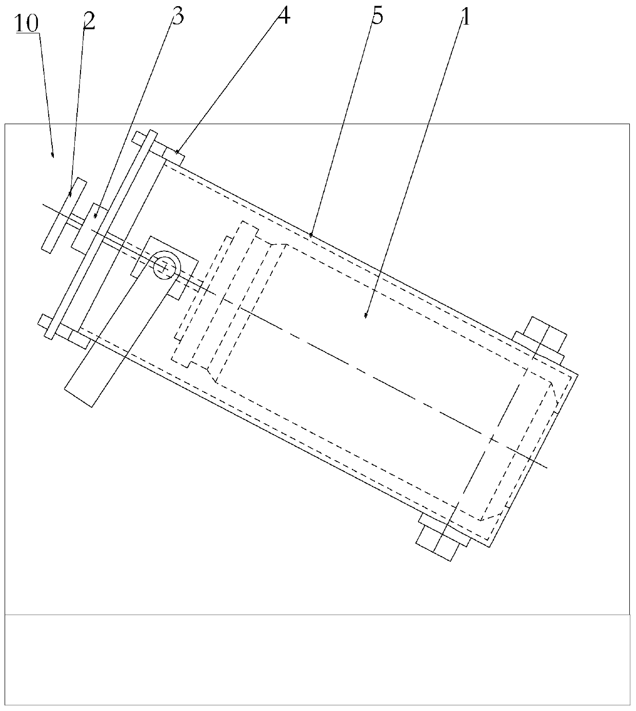 Mixing barrel locking mechanism, automatic locking system and automatic mixing system