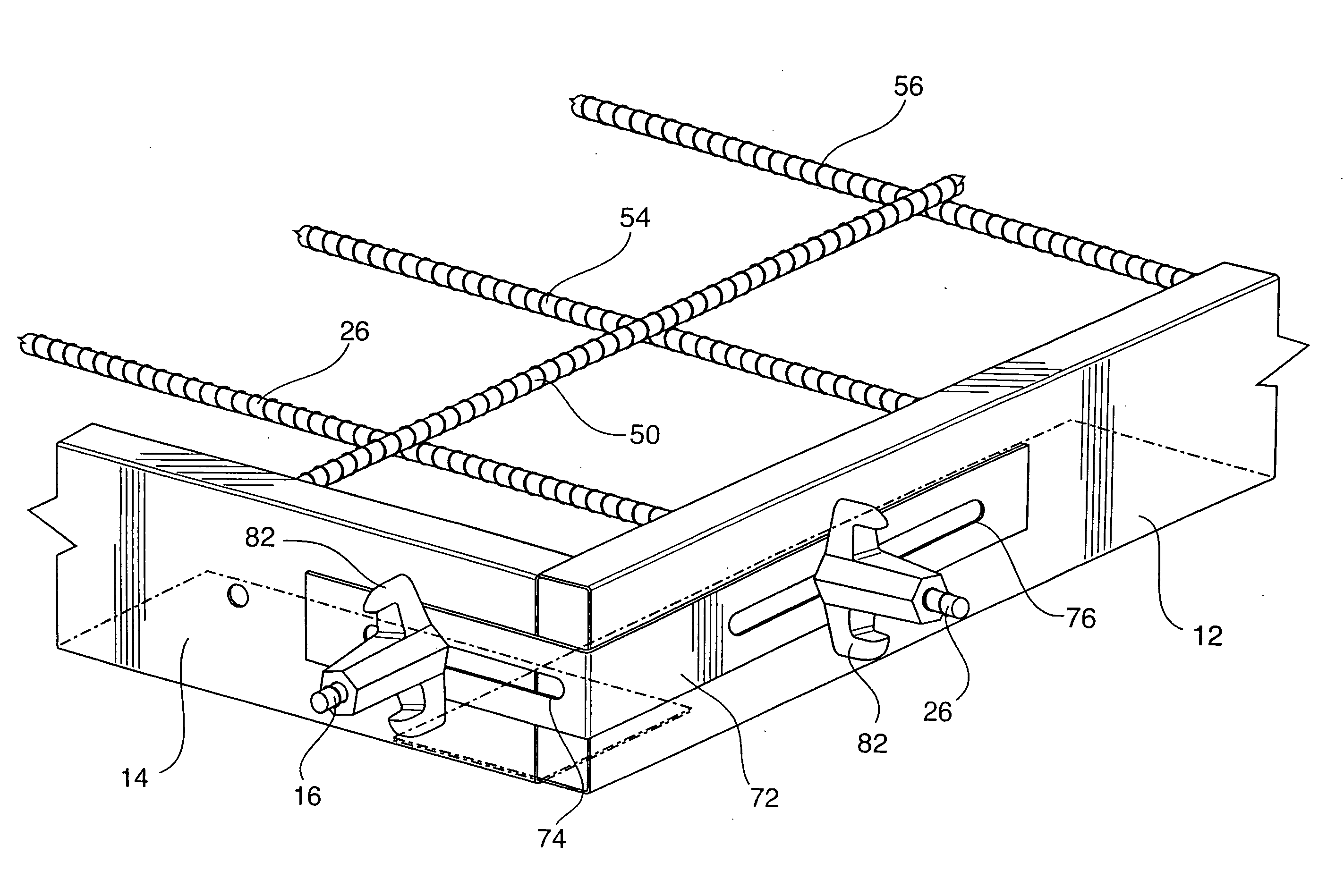 Concrete slab forming apparatus