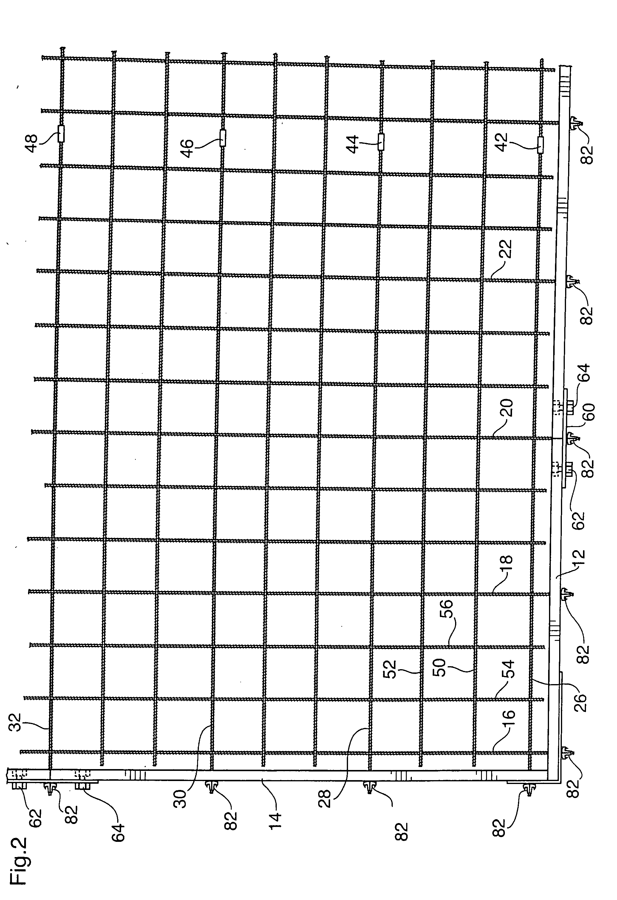 Concrete slab forming apparatus