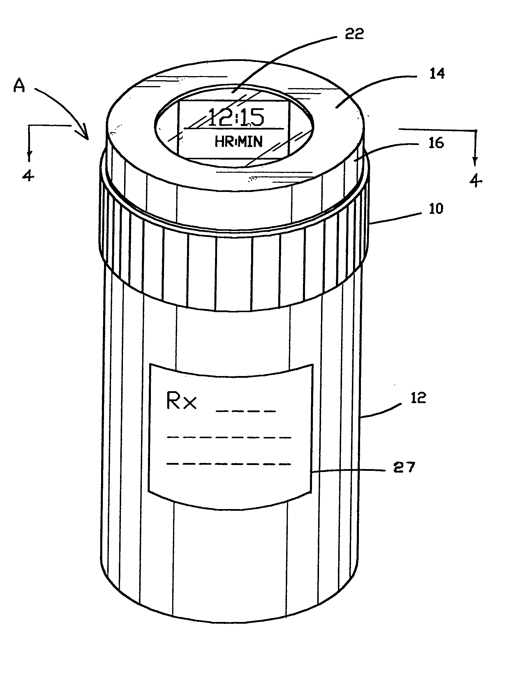 Add-on medicine dispenser timer