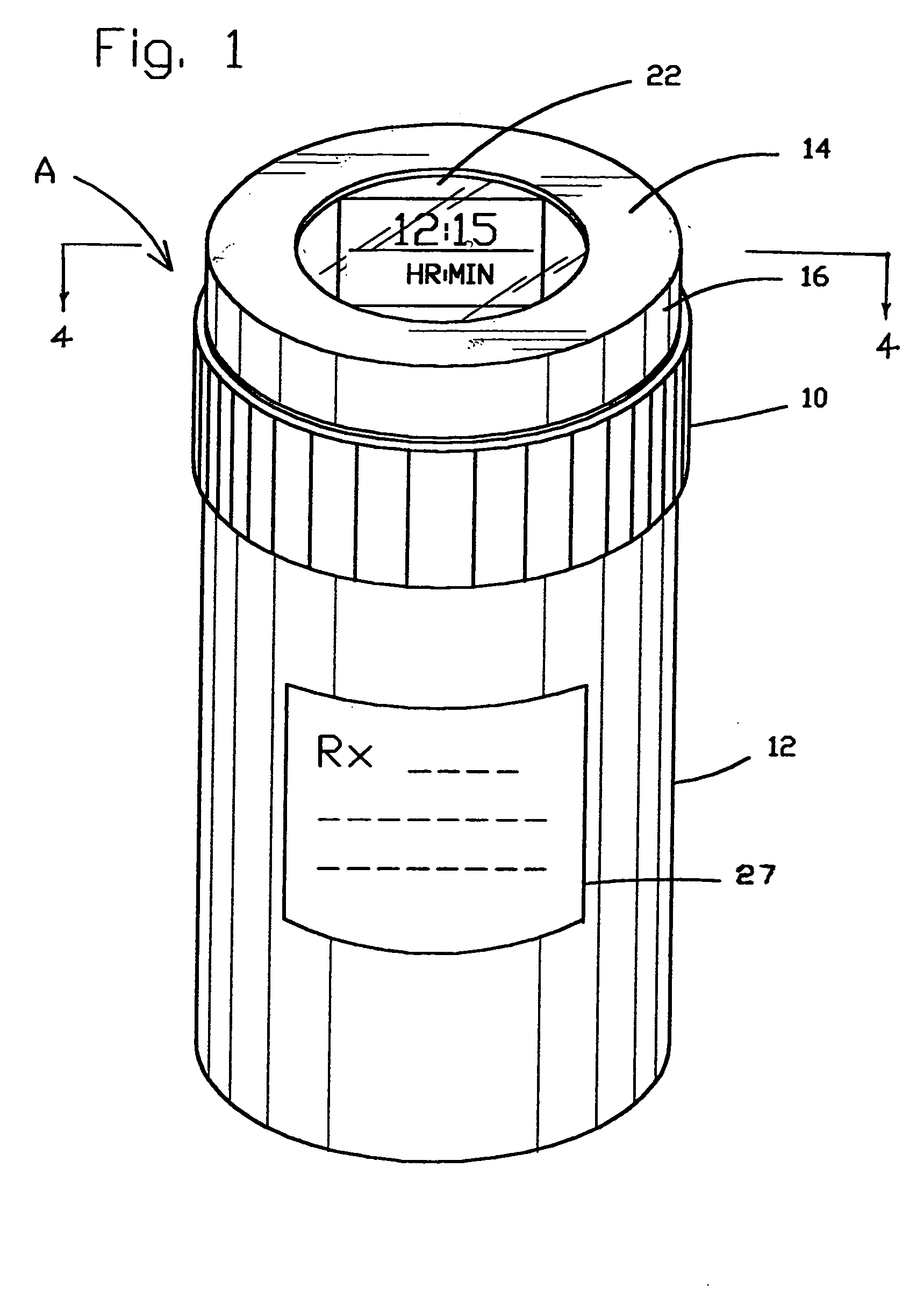 Add-on medicine dispenser timer