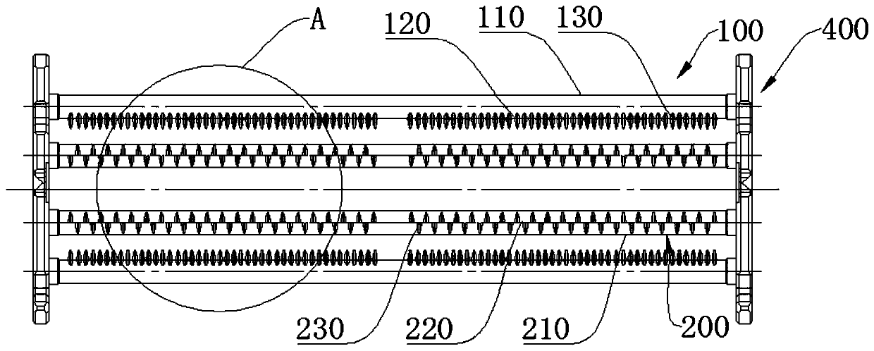 Large-size silicon wafer texturing bearing device