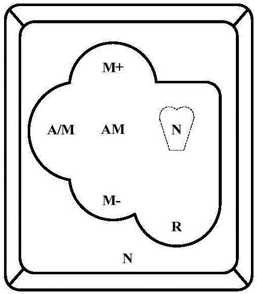 Discriminant method for gear shifting mode of vehicle gear shifting handle