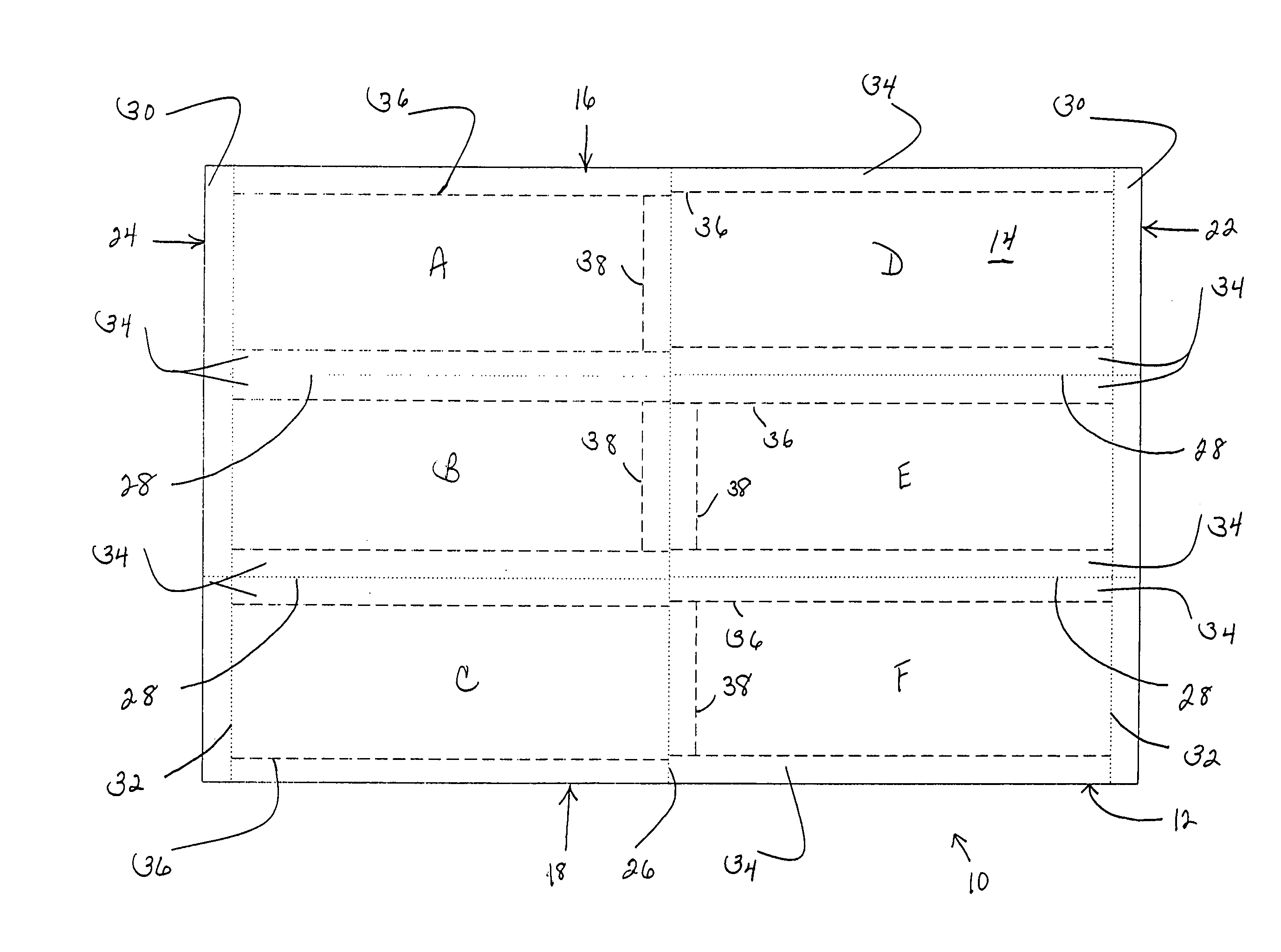 Cross folded, pressure sealed multi-page paper assembly and methods of making same