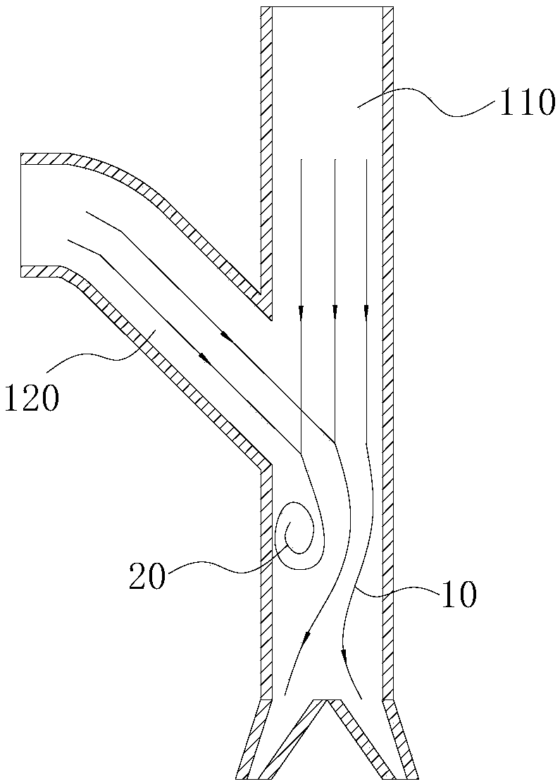 Air pipe and fan system