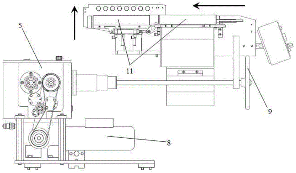 CV carton transparent paper packaging machine automatic cigarette filling method and the device used