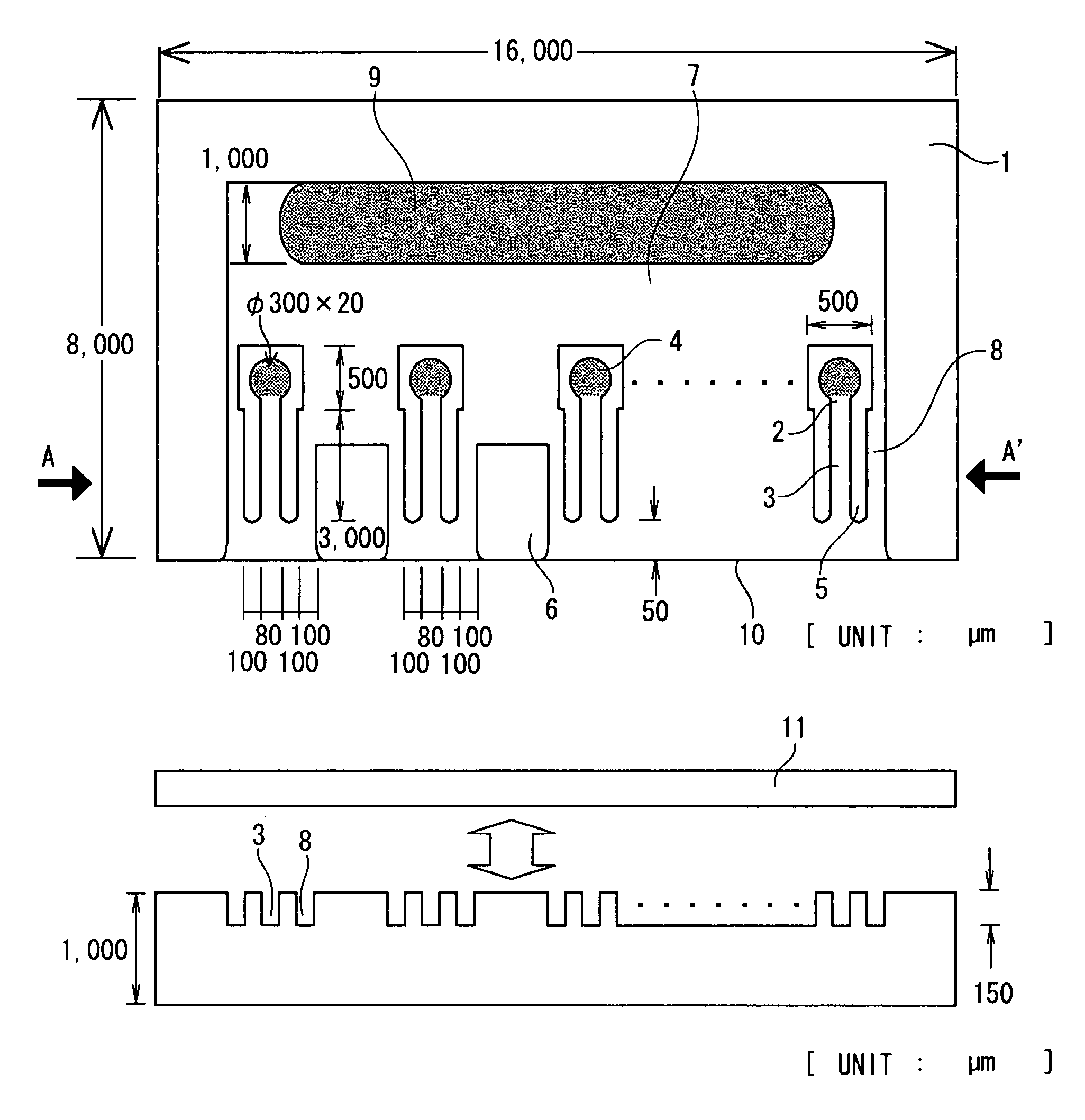 Microchannel array