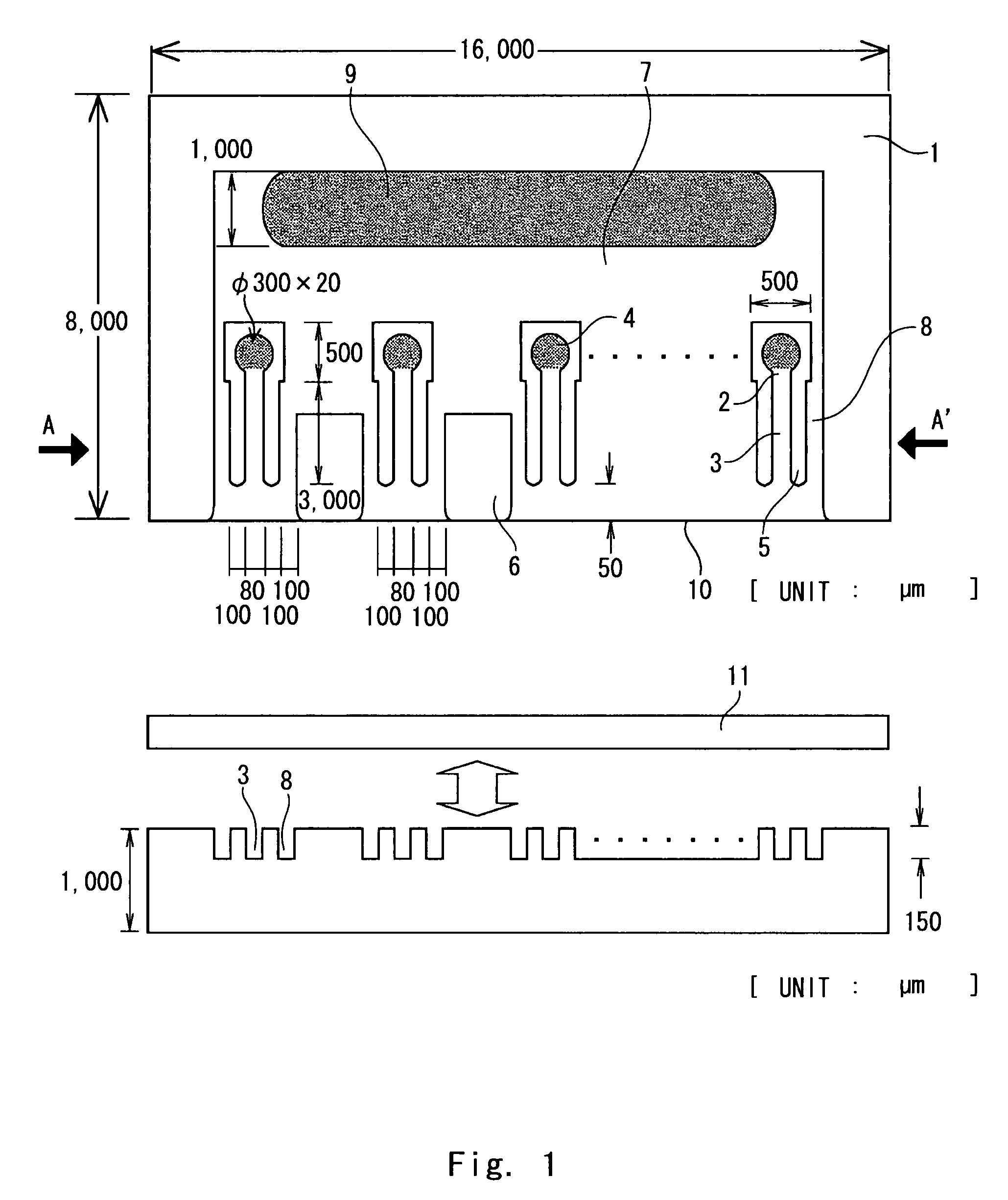 Microchannel array