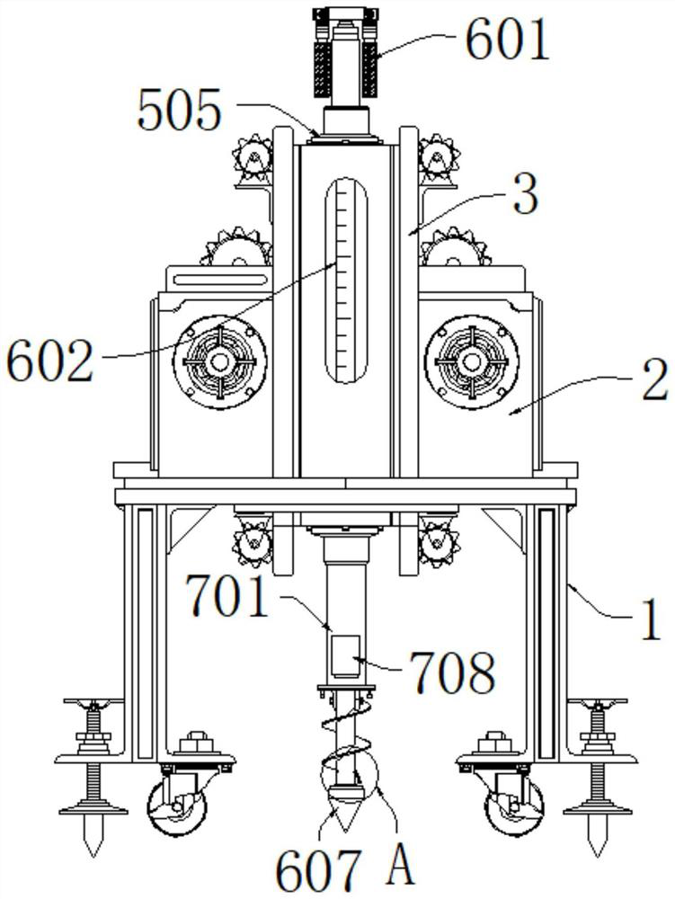 Soil sampling device for soil impact experiment in constructional engineering