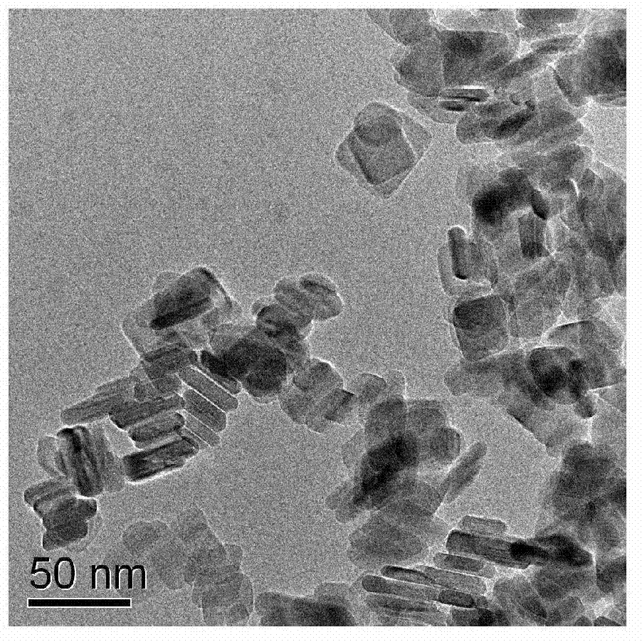 Preparation method for blue sheet-like titanium dioxide nanomaterial