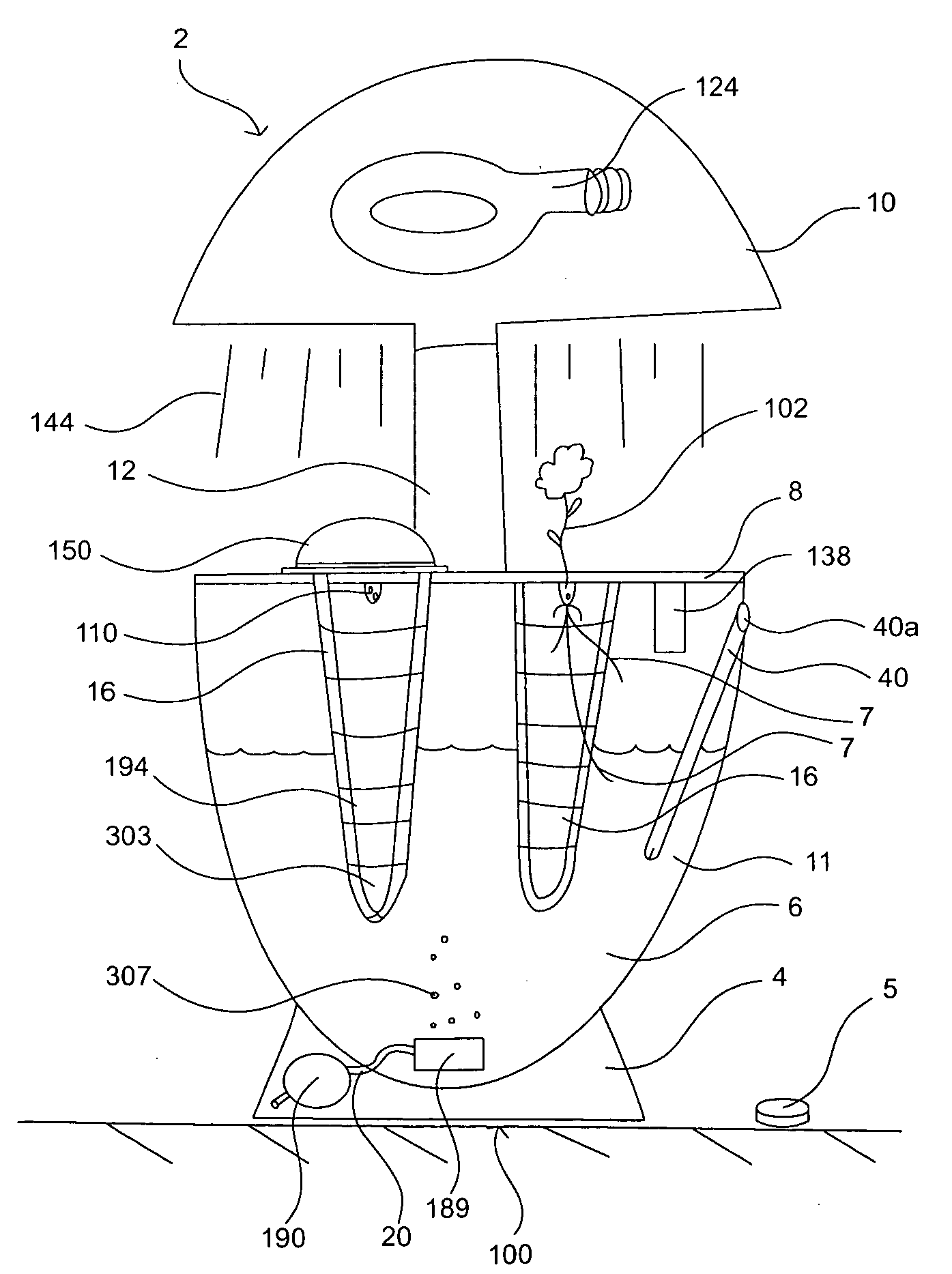 Devices and methods for growing plants