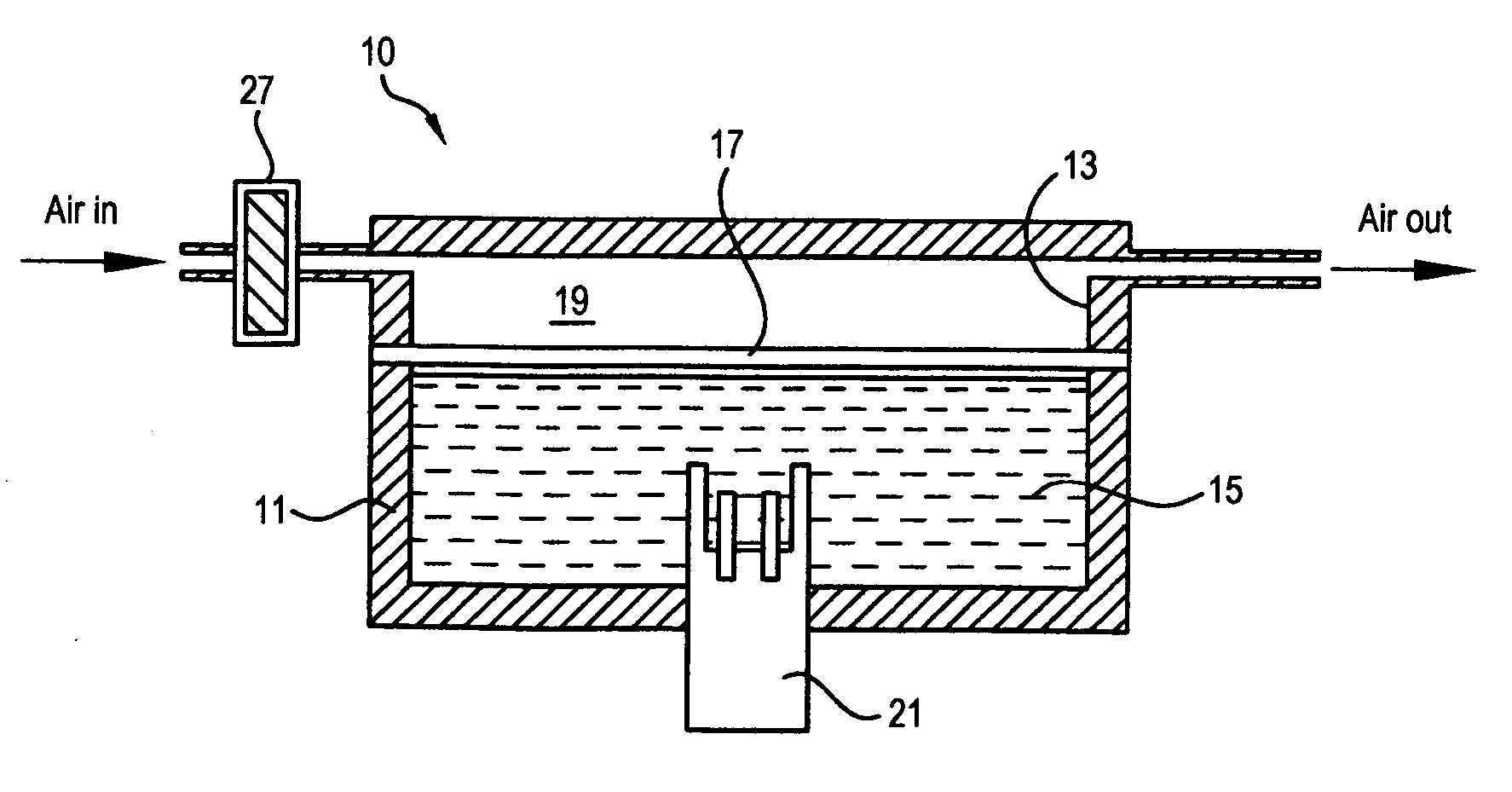 Water-conductivity CO2 sensor