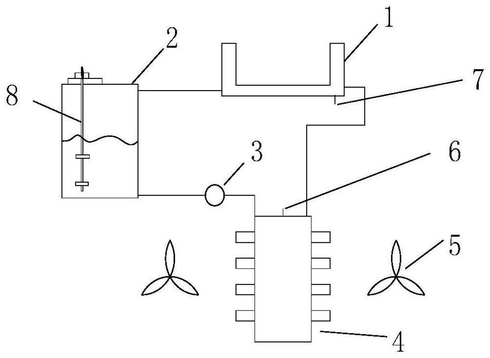 Reagent refrigeration device and refrigeration method