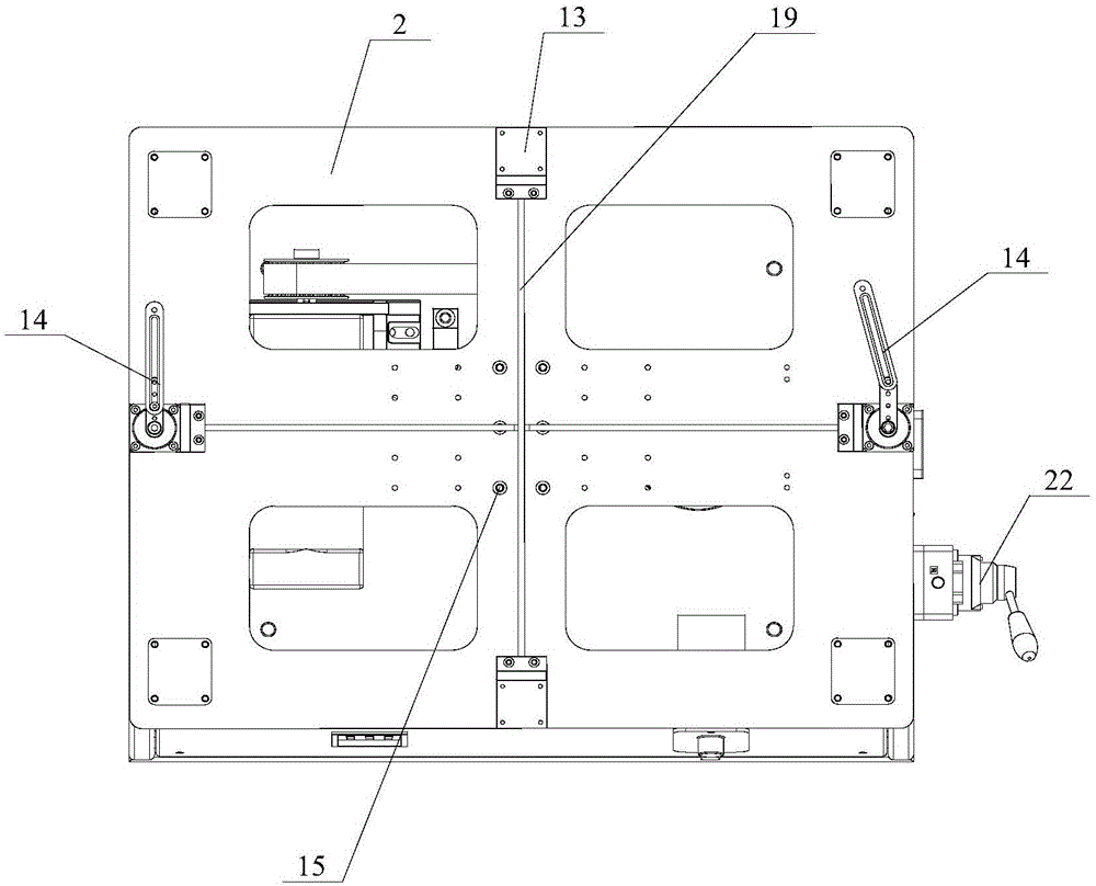 Semi-automatic vibrating table