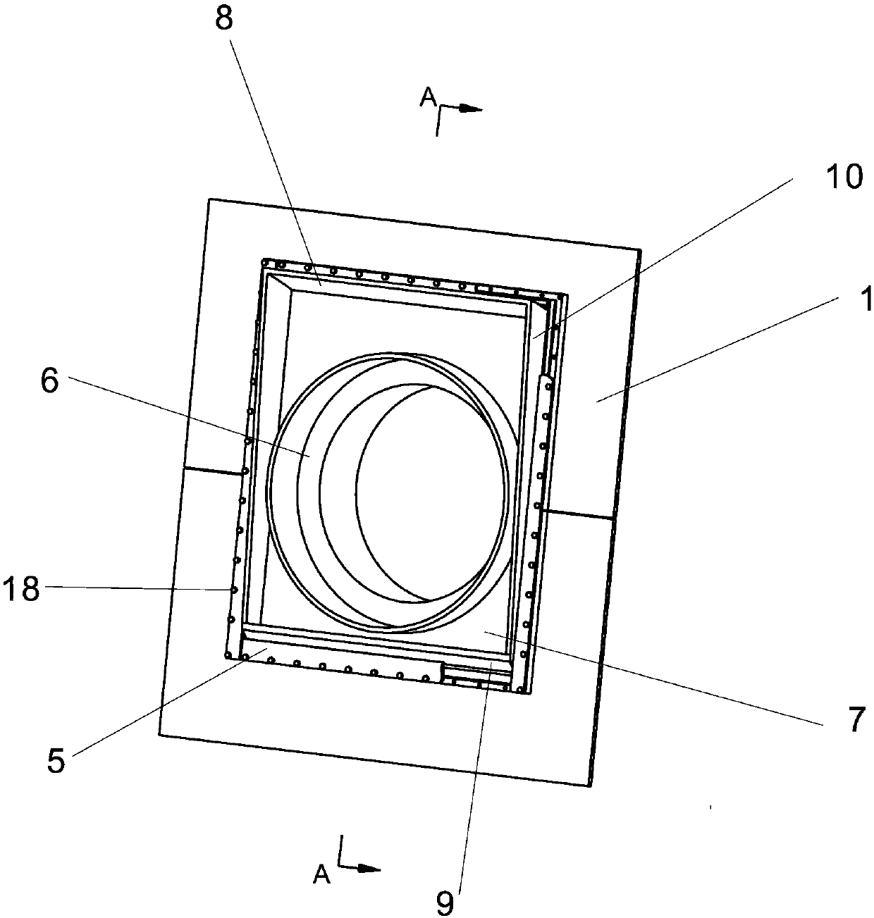 Compensable rocker arm sealing device