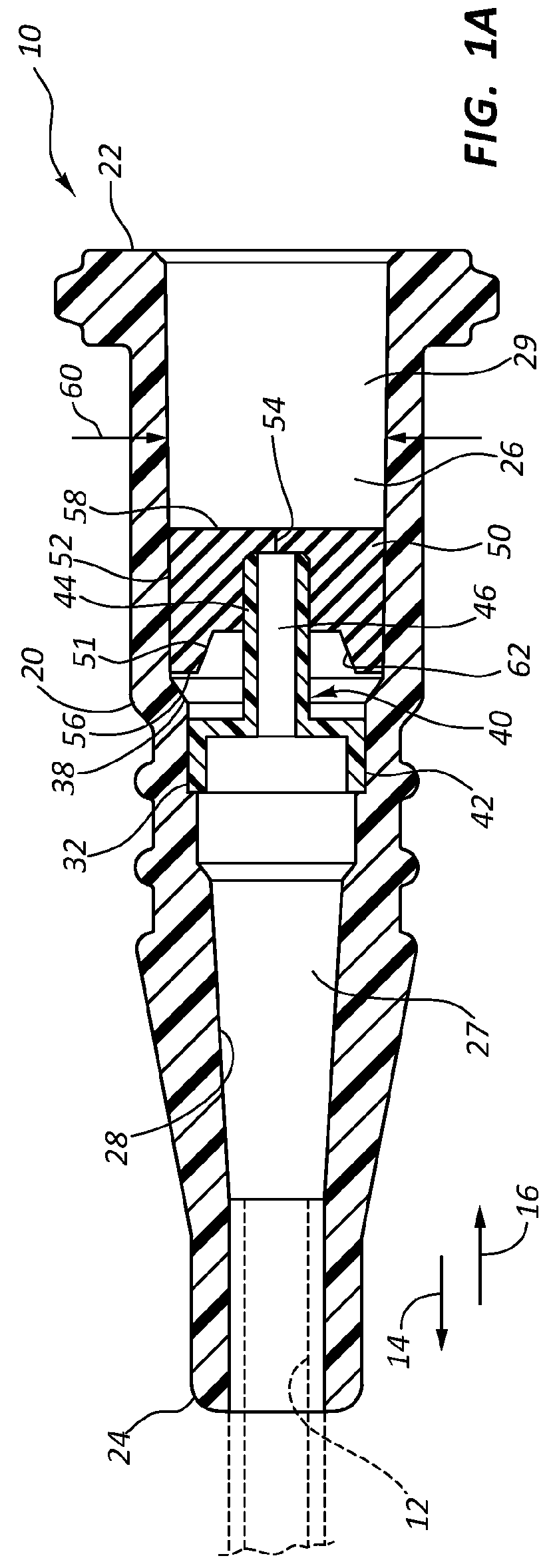 Multiple-use intravenous catheter assembly septum and septum actuator