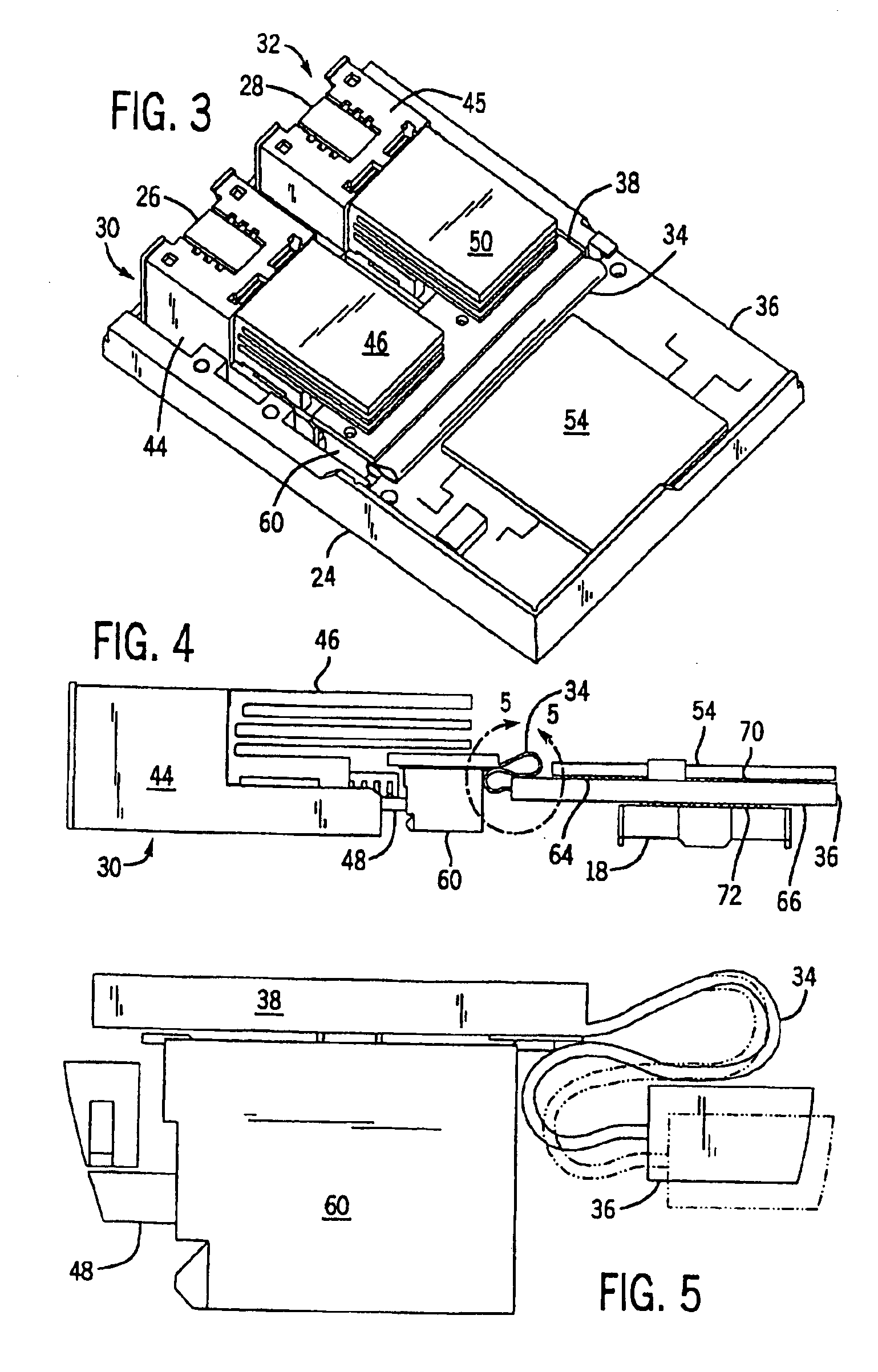 Circuit board construction for use in small form factor fiber optic communication system transponders