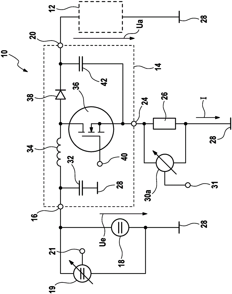 Method for operating a load connected to a motor vehicle electrical system