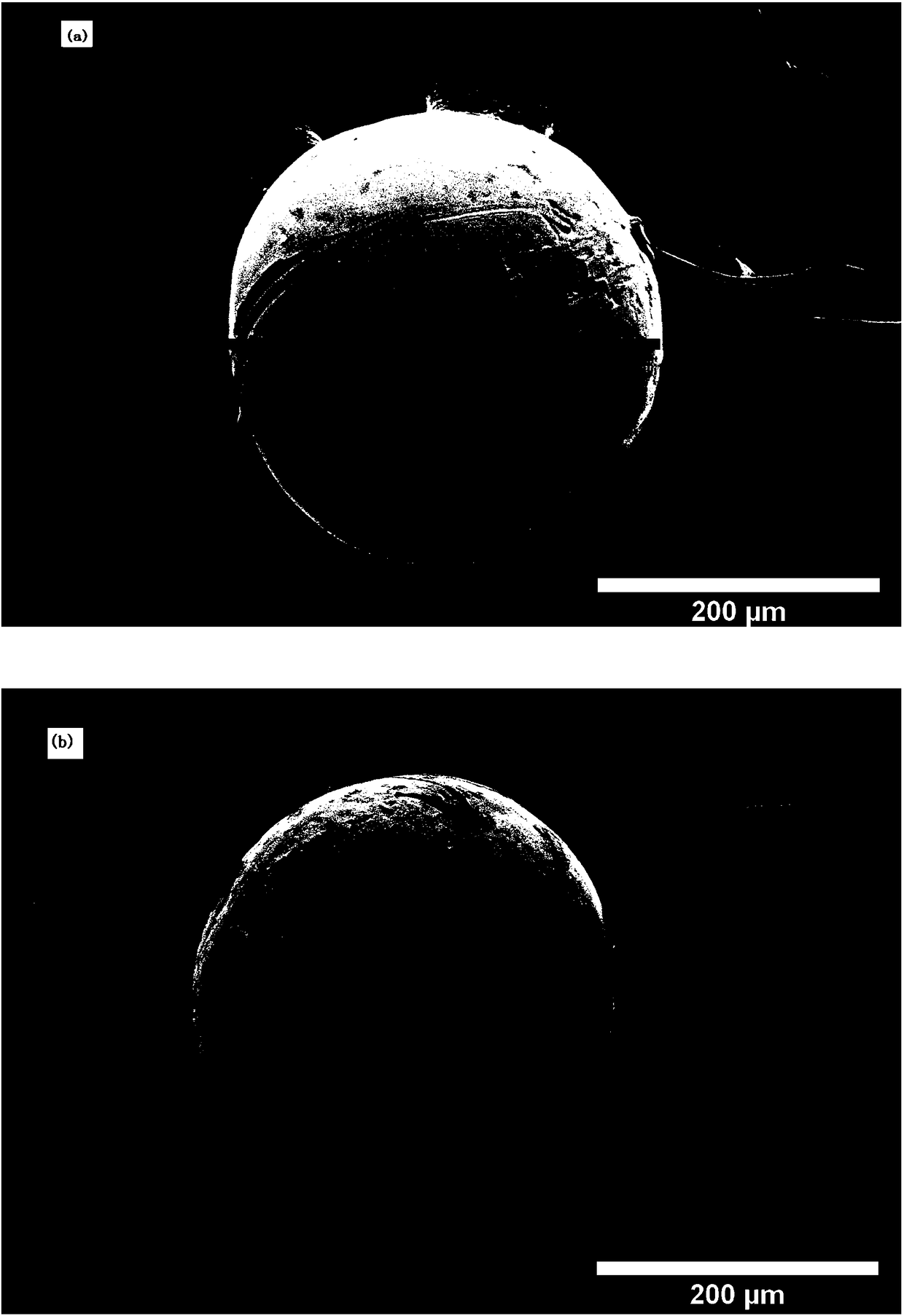 Preparation method of nano-strengthened solder balls for laboratory bga and anti-thermal fatigue bga packaging device