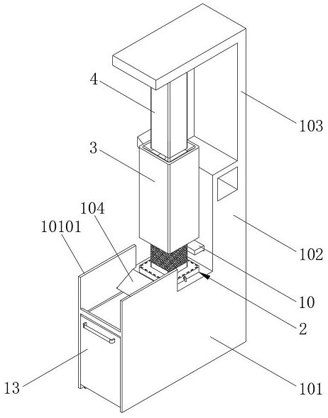 Chip handling device for a machine tool