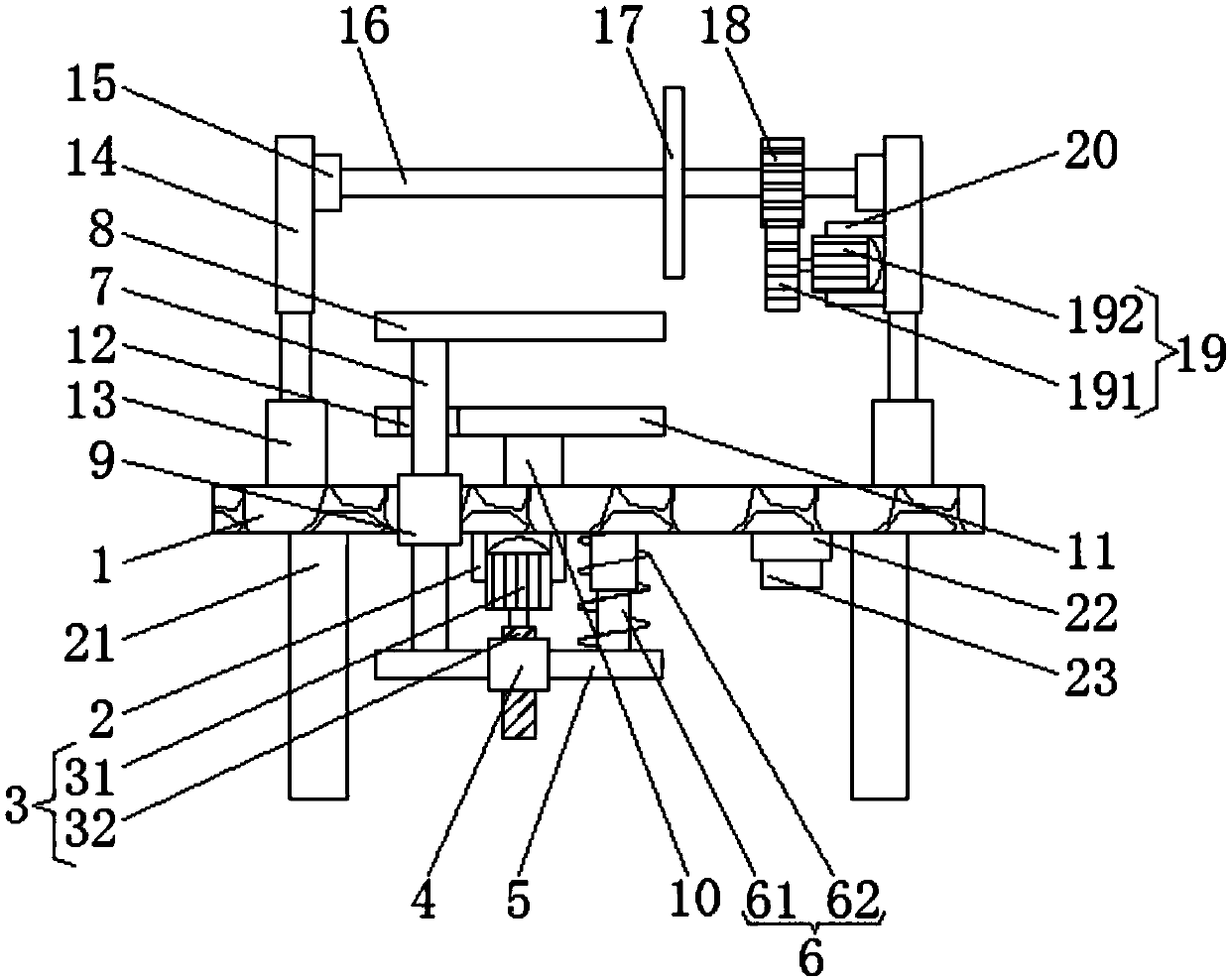 Circuit board cutting device with good fixing effect