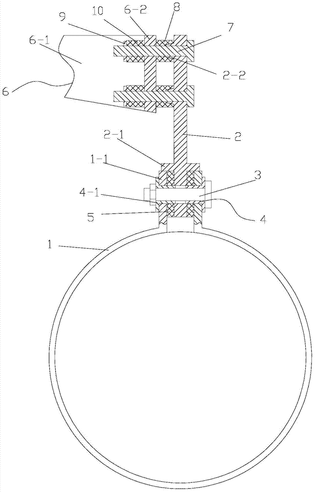 Engine noise reduction component vibration damping installation device