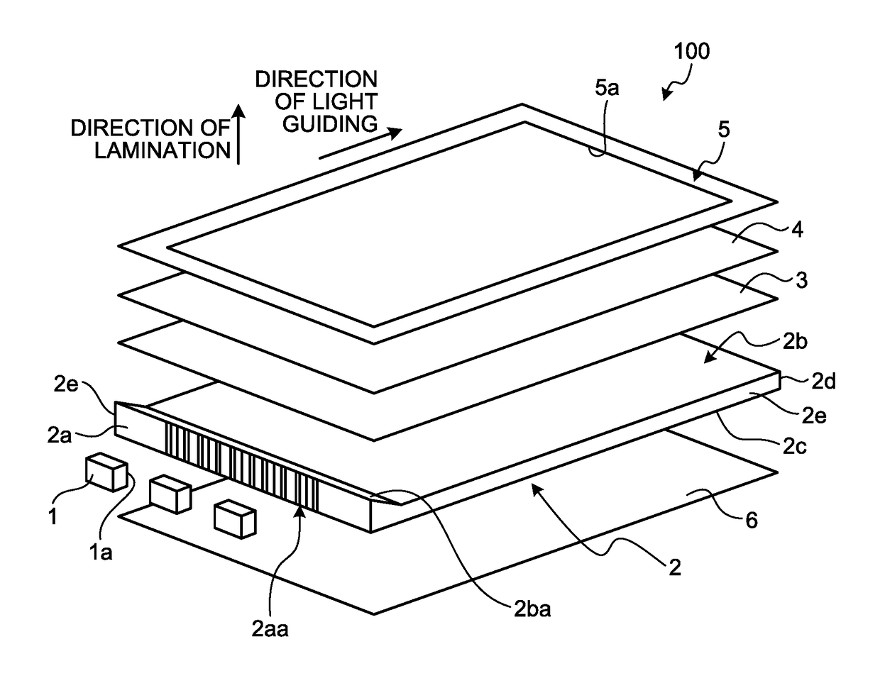 Planar illumination device