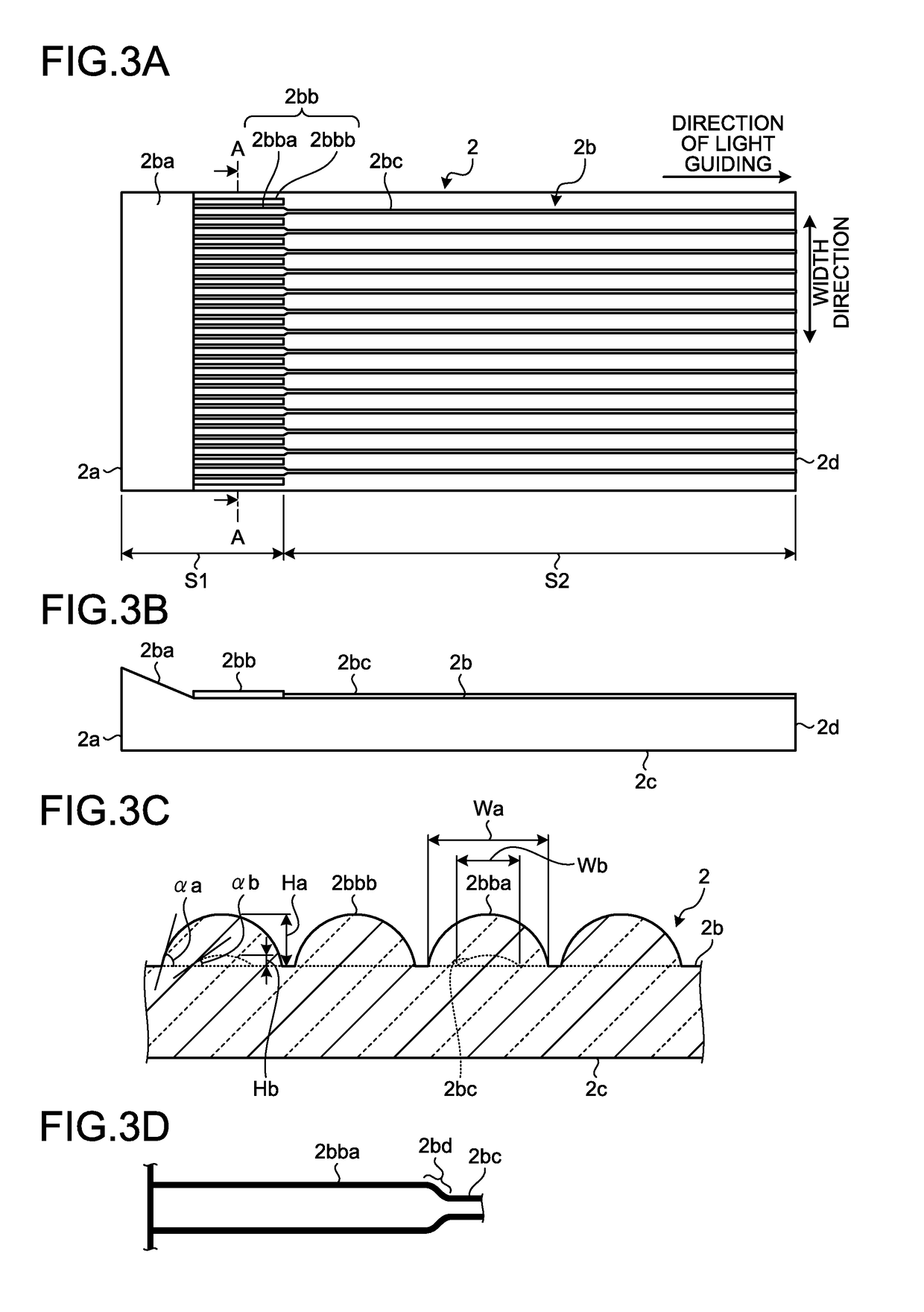 Planar illumination device