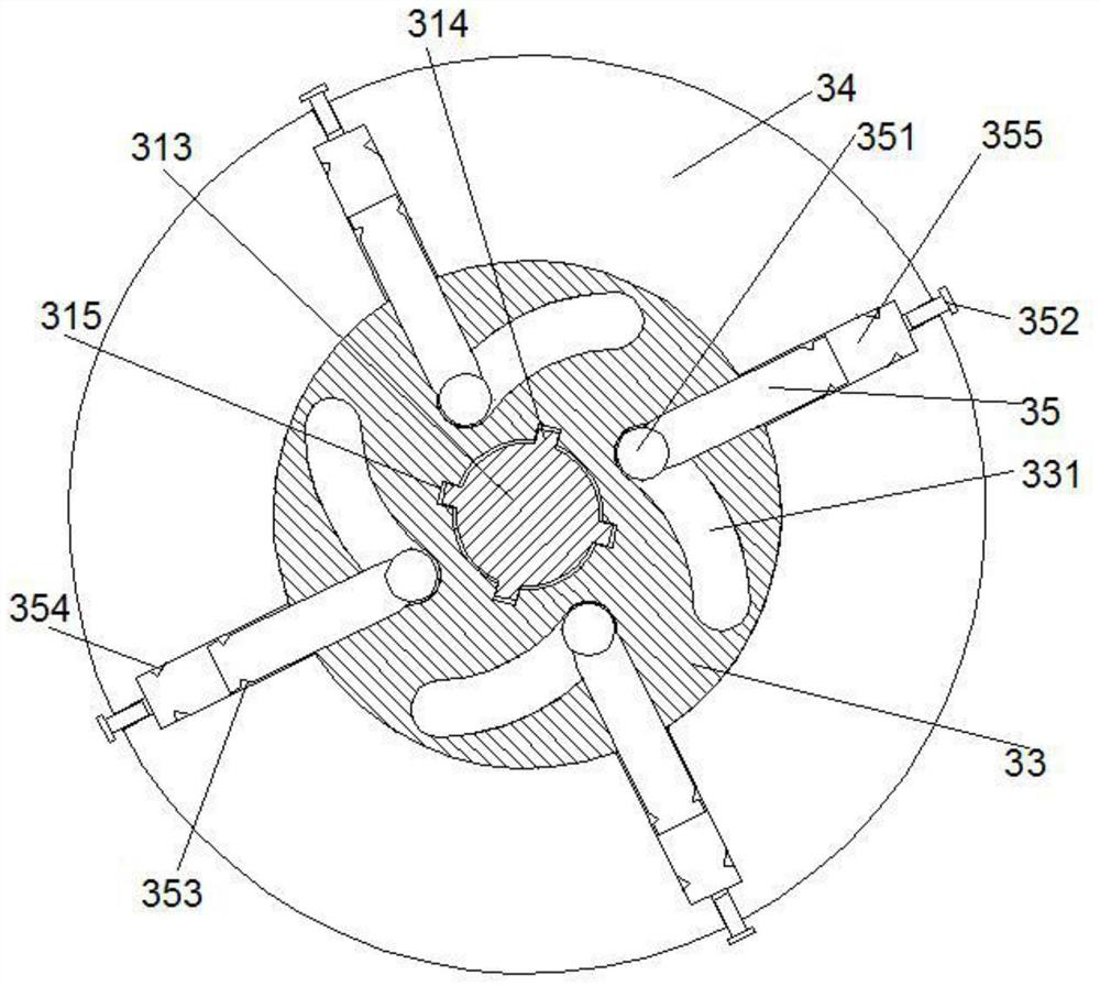 A magnetic wave carbonization furnace