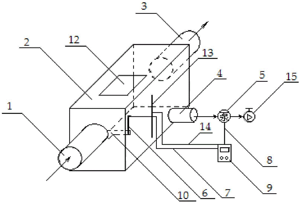 Quality and quantity differentiating flow guide tank used for high-pollution rainwater and drought flow sewage