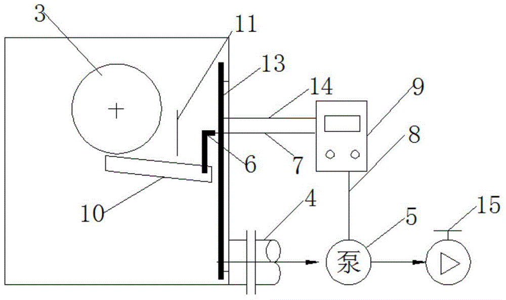 Quality and quantity differentiating flow guide tank used for high-pollution rainwater and drought flow sewage