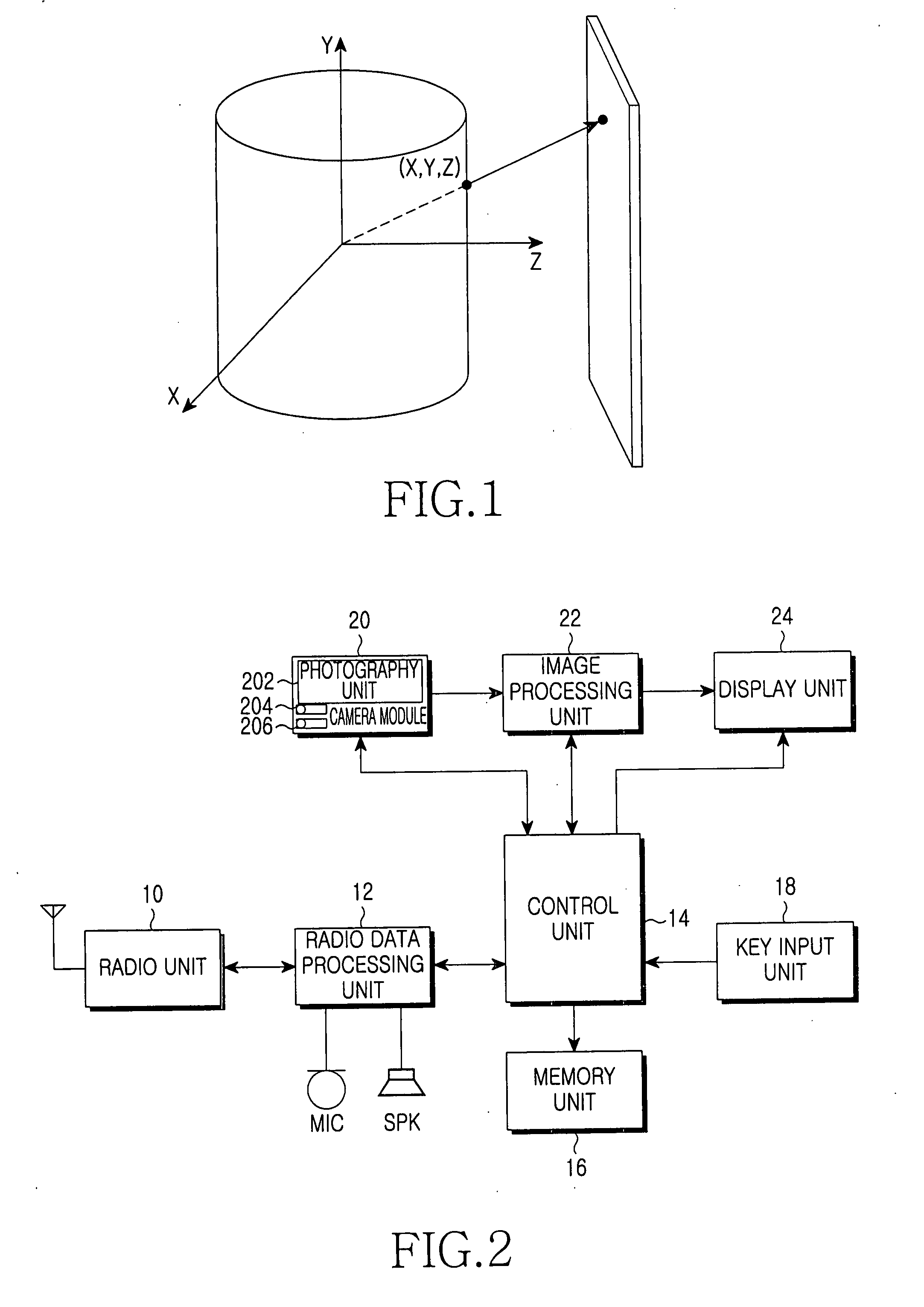 Method for taking panorama mosaic photograph with a portable terminal