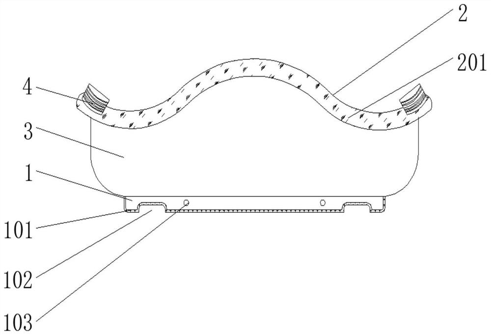 Energy-saving gas windproof device