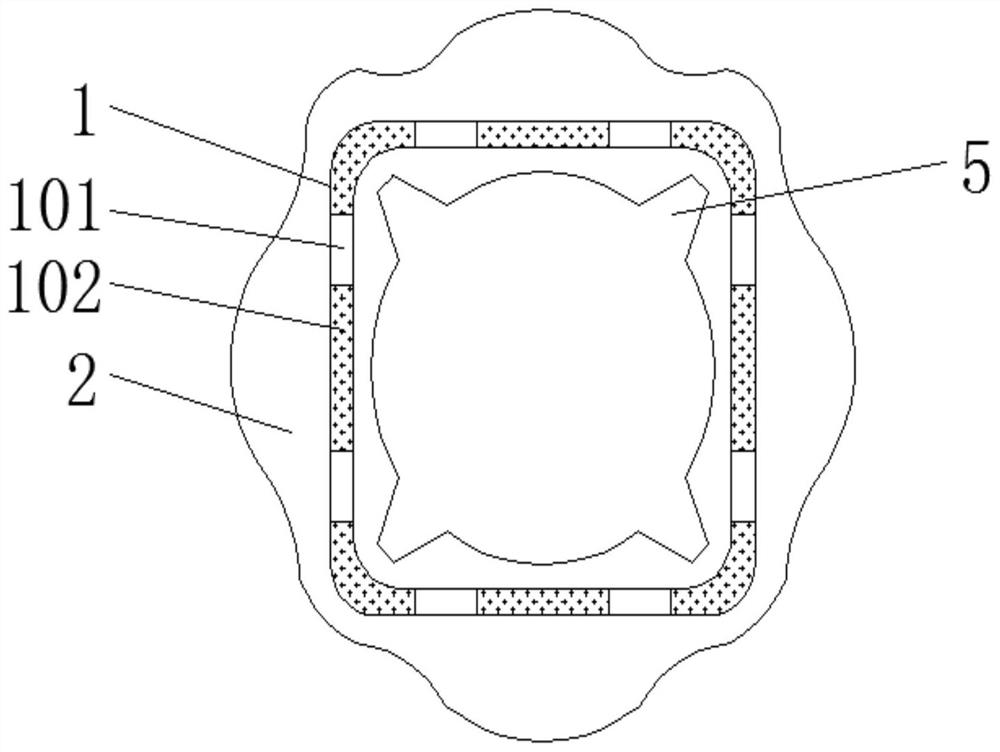 Energy-saving gas windproof device