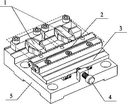 Bi-directional micro-displacement large-scale precise piezoelectric stick-slip linear motor and driving method thereof