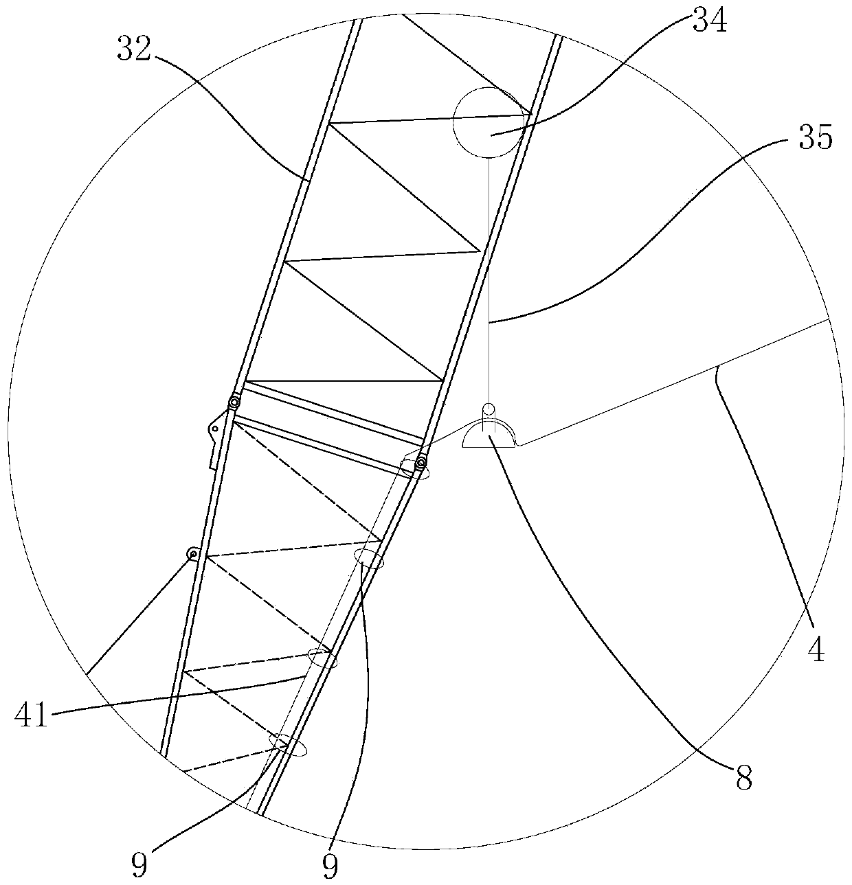 Integrated construction device for vibration hammer