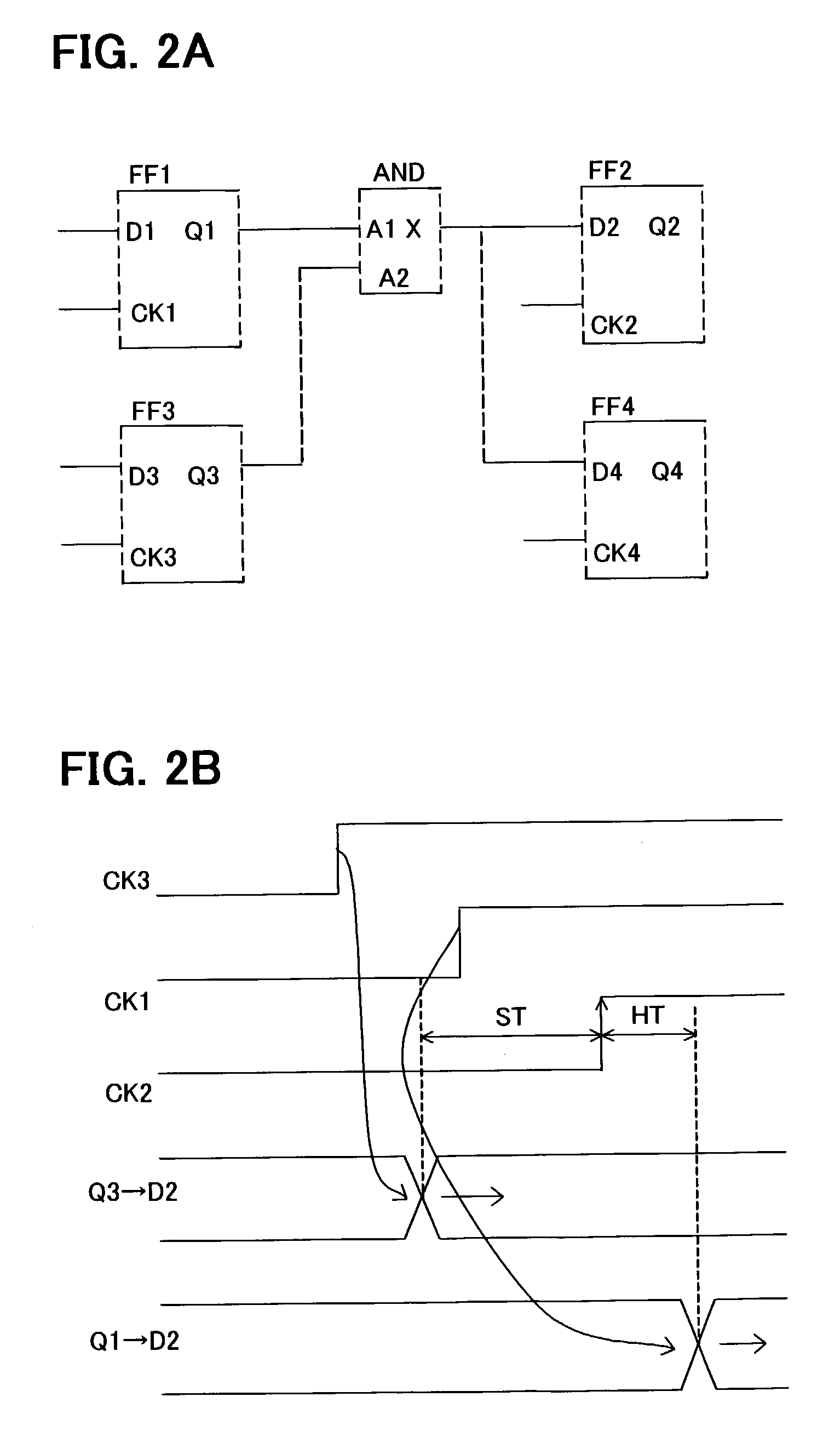 Hold time error correction method and correction program for integrated circuits