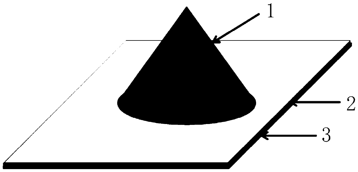 Powder sample preparation method for low-temperature fluorescence test