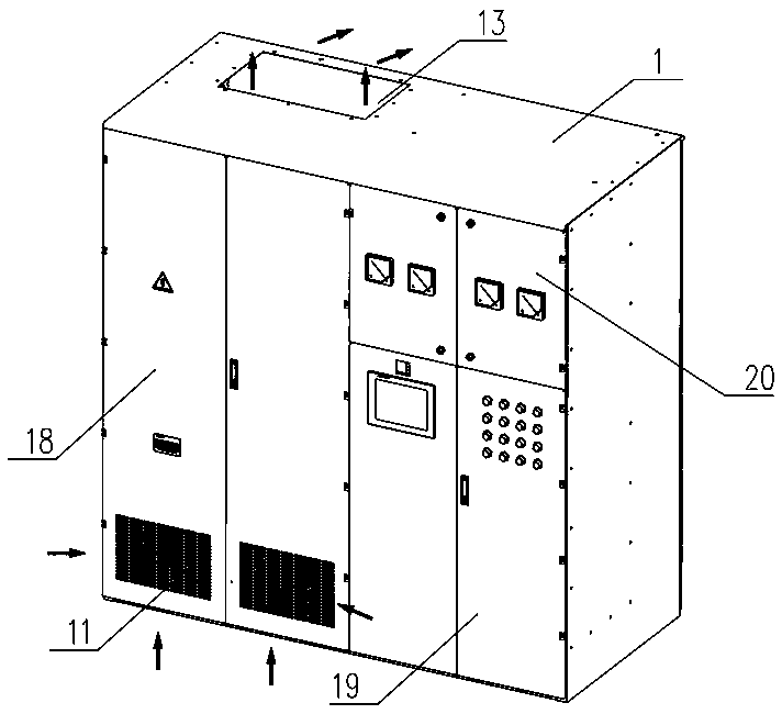 A charging converter for rail transit