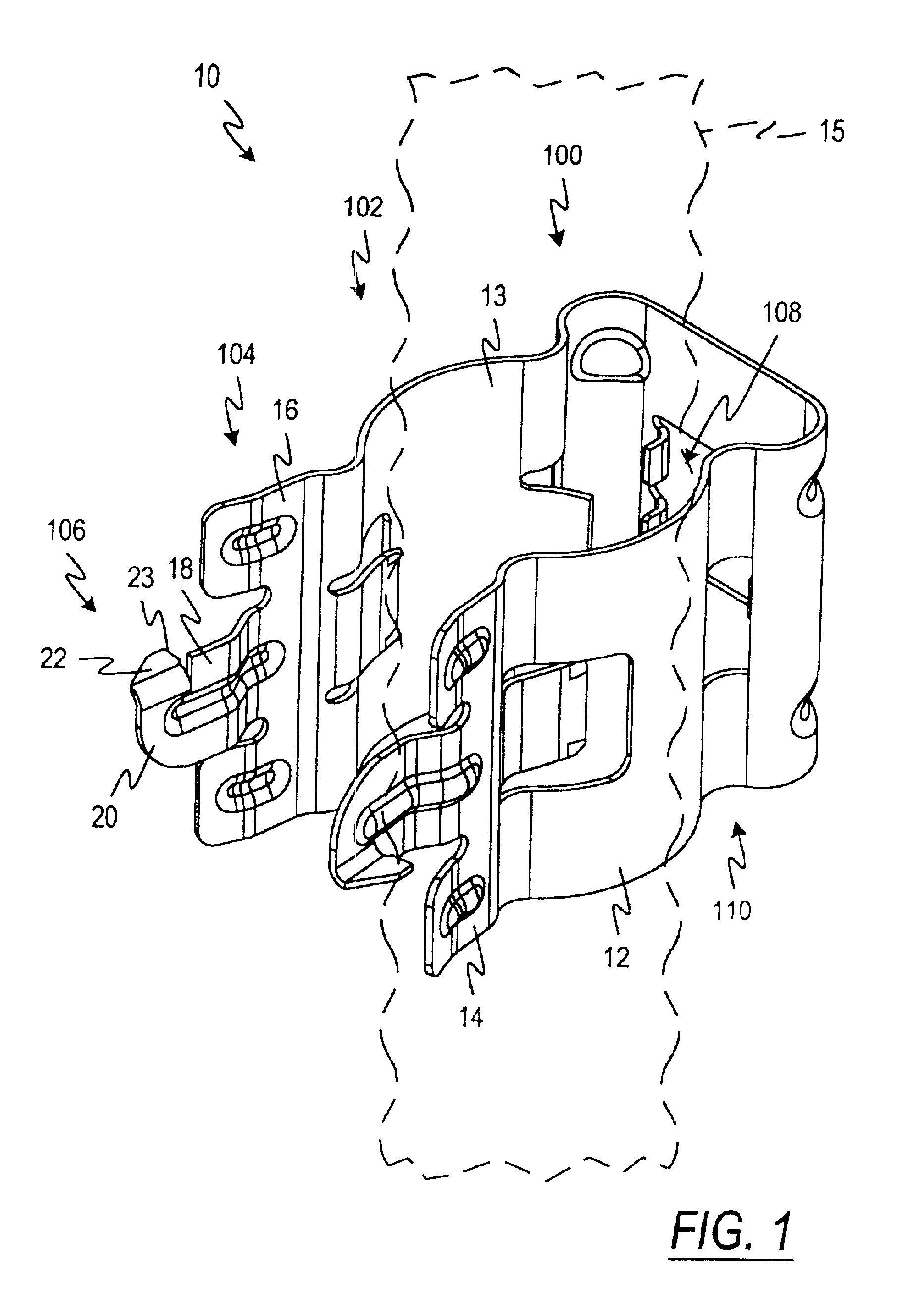 Stackable transmission line hanger