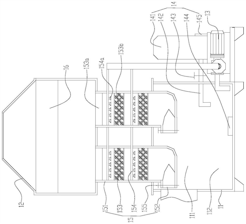 A multi-interface exhaust gas purification device