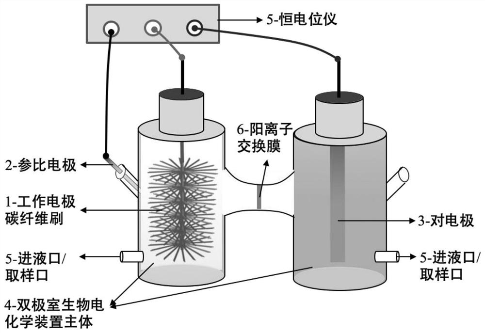 A method of using a bioelectrochemical system to enhance denitrification of sewage and simultaneously generate electricity