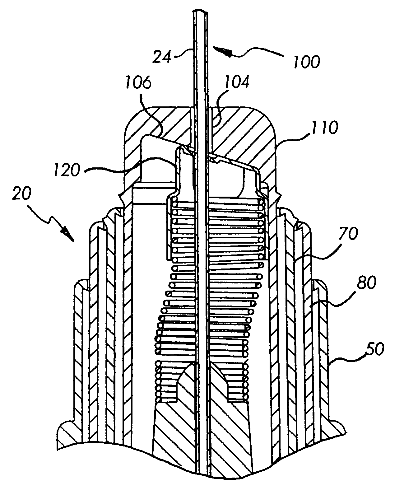 Safety needle and shield