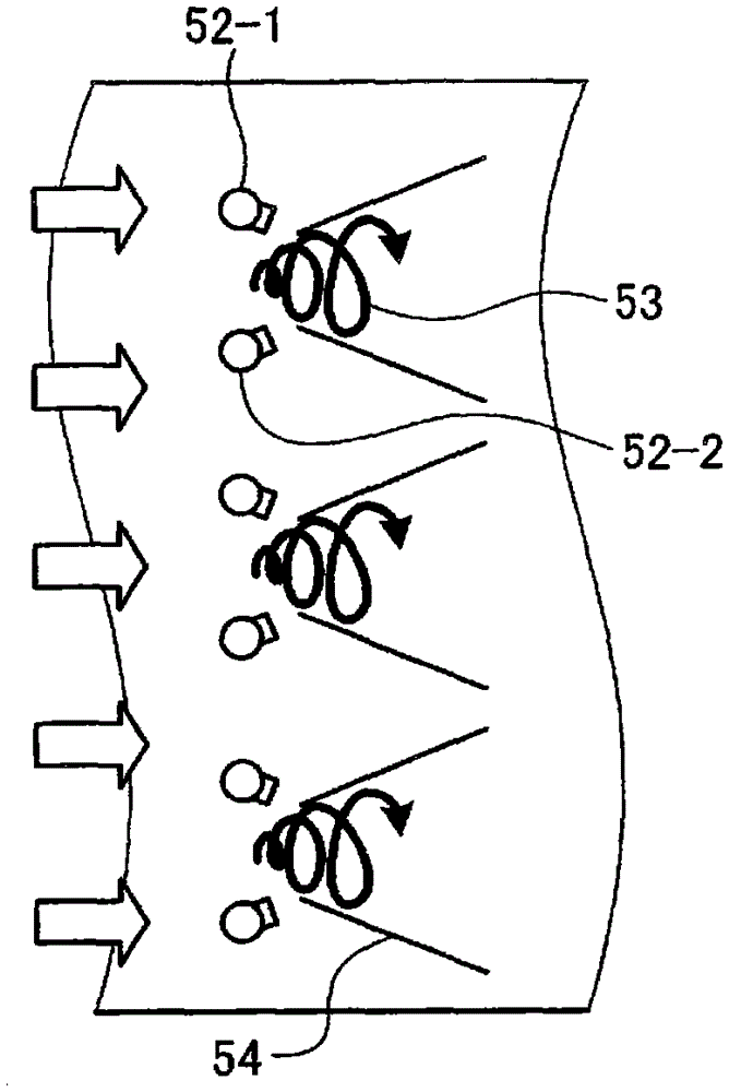 Exhaust gas treatment device and exhaust gas treatment system