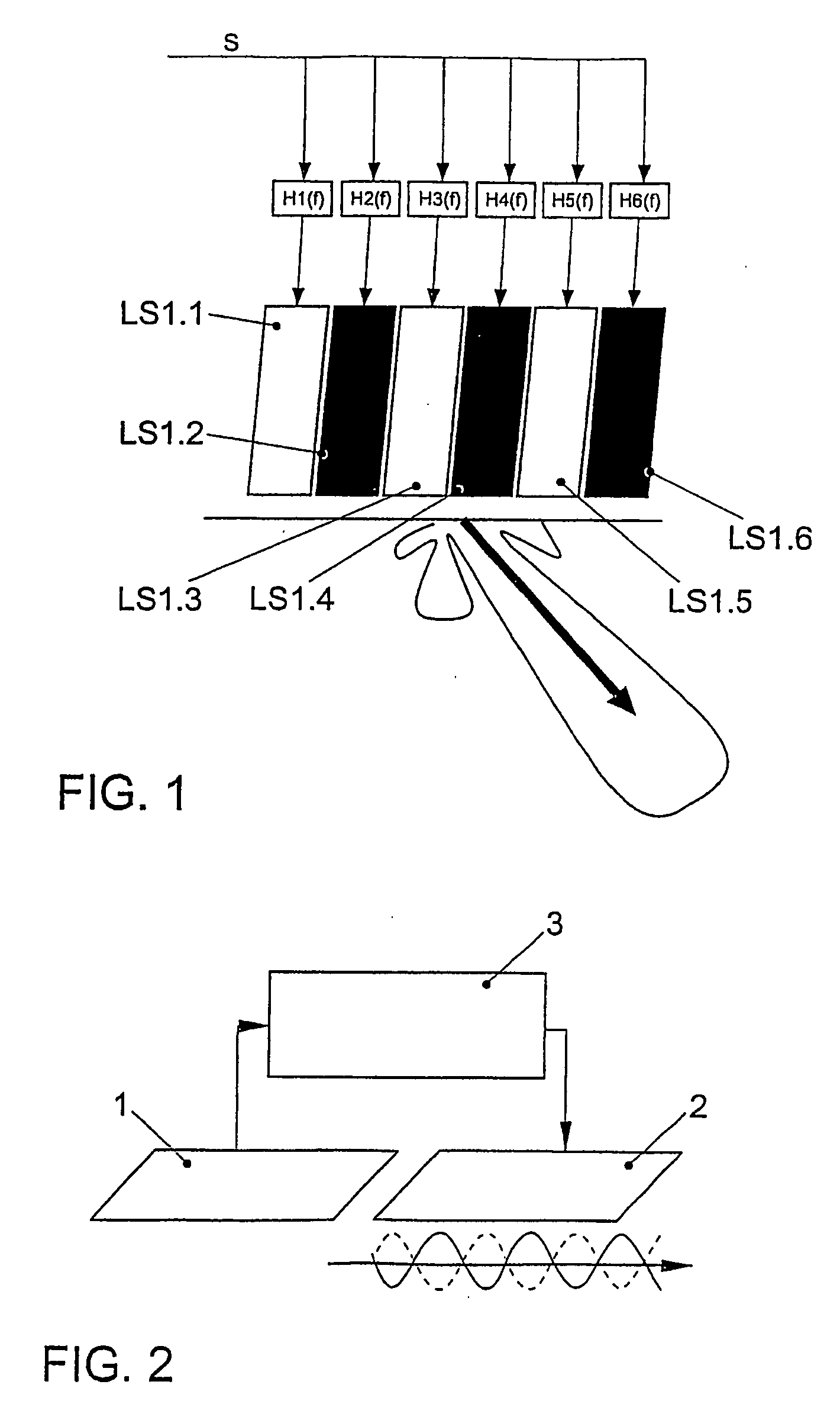 Loudspeaker Arrangement in a Motor Vehicle