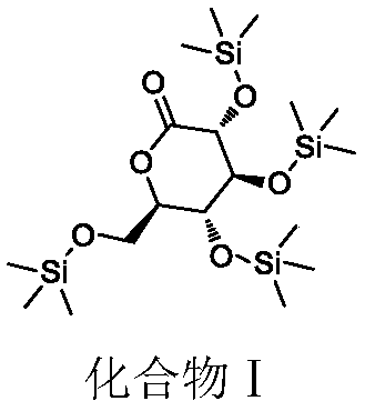 Preparation method of 2, 3, 4, 6-tetra-O-trimethylsilyl-D-glucolactone