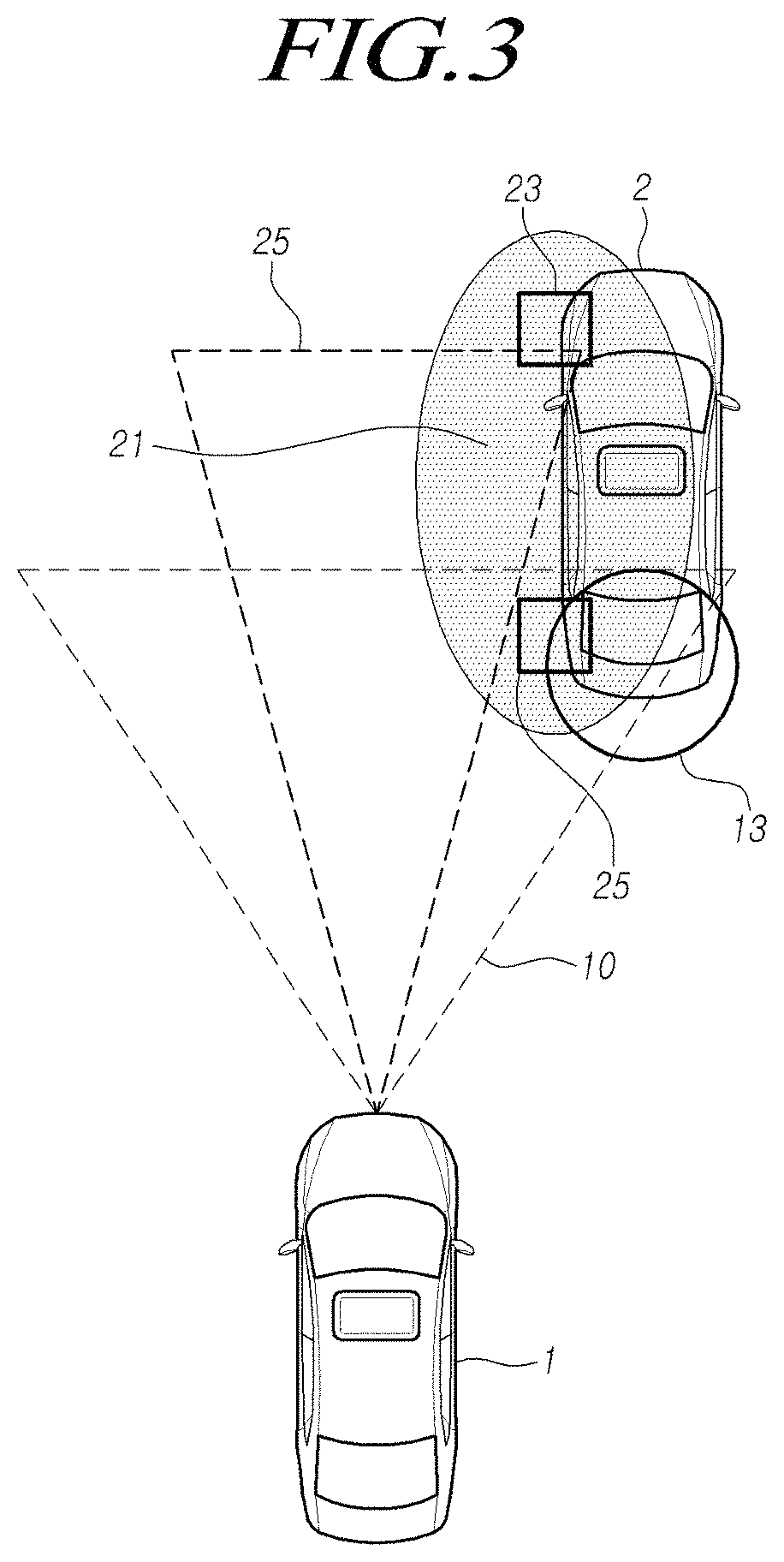 Apparatus and method for complementing automotive radar