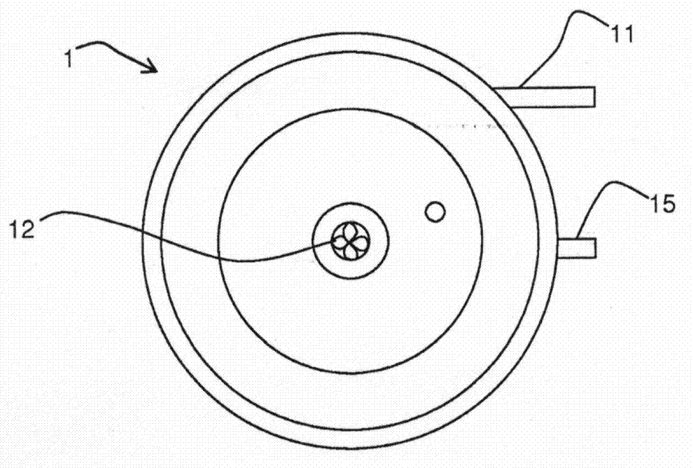 Reactor and a method of purifying a process solution